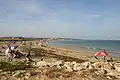 La plage de Meia Praia.