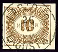 10 heller oblitéré en 1900 en Dalmatie (Croatie)