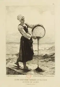 Jeune bretonne… (1875).