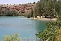 Plage du lac Santos Morcillo