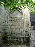 Nef, ancien portail latéral nord.