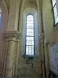 Chapelle, vue vers le nord.