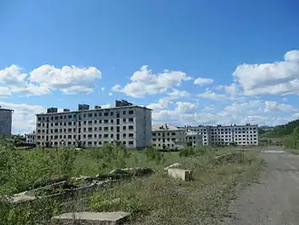 Village quasi-fantôme de Kadyktchan.