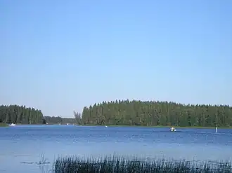 Le lac Ruovesi.