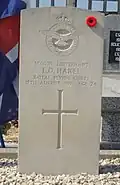 « Second Lieutenant L.O. Harel, Royal Flying Corps, 18th August 1917, Age 24 »