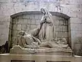 La pietà, monument aux morts de la paroisse.