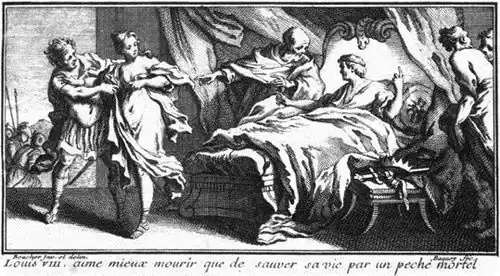 Louis VIII mourant au château de Montpensier