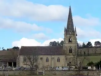 L'église Saint-Martin (janv.&nbsp;2010)