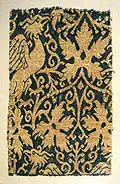 Lampas à motif de phénix, Iran ou Irak, XIVe siècle.