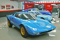 Photographie d'une des 400 exemplaires de Stratos stradale