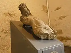 Statue du Christ en kersanton par Roland Doré (XVIIe siècle).