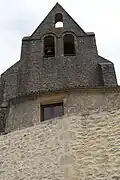 Le clocher-pignon (août&nbsp;2011).