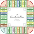 Planche du jeu inspirée par les schémas du brevet US 1,509,312 de 1924.