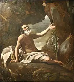 Giovanni LanfrancoÉlie nourri par le corbeau