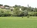Vue du village de Langatte