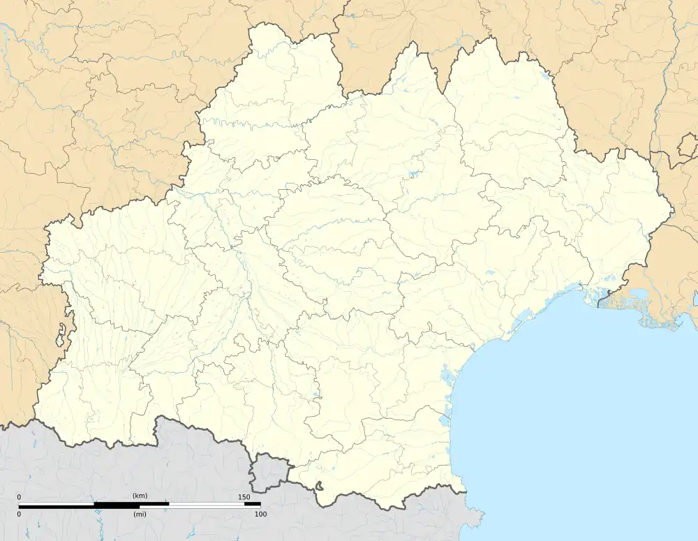 Voir sur la carte administrative de région Occitanie