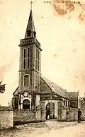 L'église Saint-Sylvestre de Lantheuil.