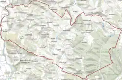 Carte topographique