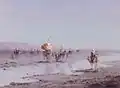 La caravane dans le désert