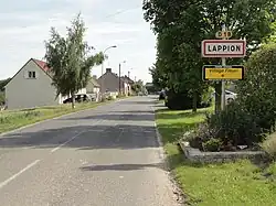 Entrée du village