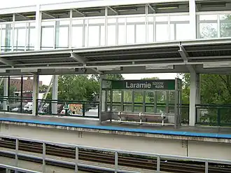 La station Laramie.
