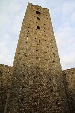 Le donjon.