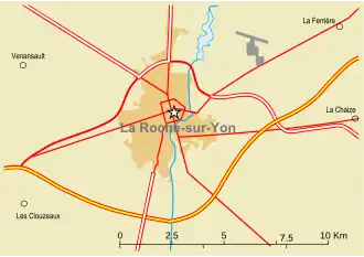 Carte de la route.