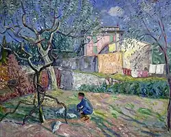 À Fiesole, 1911, Musée national de l'Art, de l'Architecture et du Design, Oslo