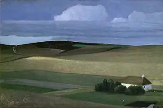 Paysage du Jutland, 1899, Musée national de l'Art, de l'Architecture et du Design, Oslo