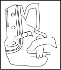 Figure de l'épaule droite