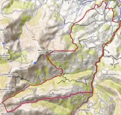 Carte topographique