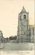 Le clocher de l'église.