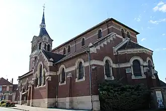 L'église...