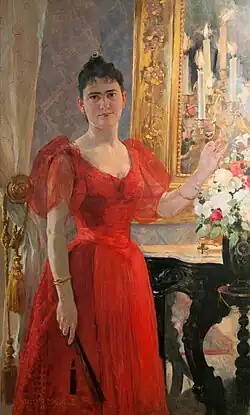 Lastenia Tello de Michelena, 1890.