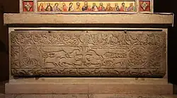 Table d'autel début du Xe&nbsp;siècle