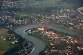 La Salzach à Laufen en Allemagne.