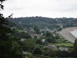 photographgie en couleurs d'un paysage côtier