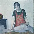 Laundress. The model was Louise Descharles.