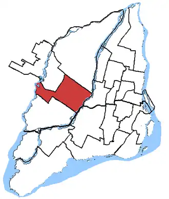 Carte de la circonscription