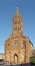 Église Saint-Laurent la façade.