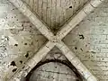Croisée du transept, clé de voûte.