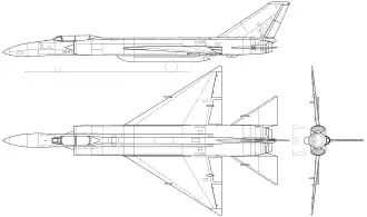 vue en plan de l’avion