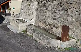 Le lavoir d'Eget.