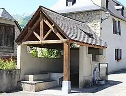 Le lavoir de Marsous en 2017.