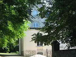 Château de Lazenay, milieu du XIXe&nbsp;siècle.