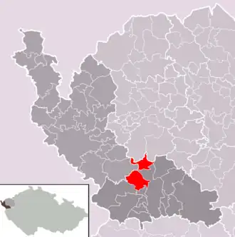 Localisation de Lázně Kynžvart