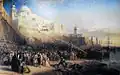 Le Départ des Israélites pour la Terre promise (scène algérienne), W. Wyld (1841)