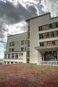 Bâtiment principal, angle Sud