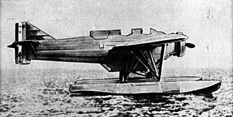 Vue de l'avion.