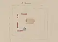 Cadastre de 1847 représentant Le Bâtiment.